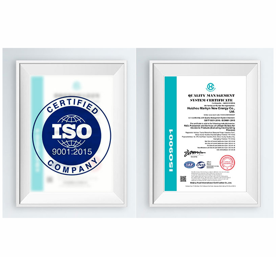 ISO9001 Certificate Renew